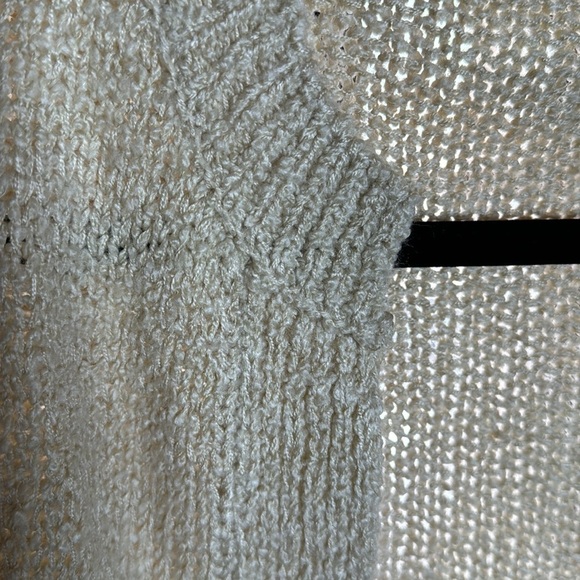 Vintage Jason Maxwell Tan Knit Sweater Cardigan Size Medium - Picture 5 of 7